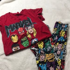 Two piece marvel set